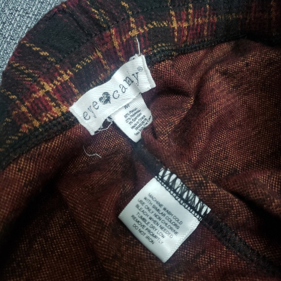 MISC BOTTOMS | Like New Plaid Highwaisted Pants! - Picture 6 of 8